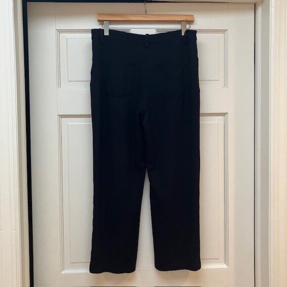 Halogen 5 pocket ponte flare pants size 12 in Black - Picture 4 of 10